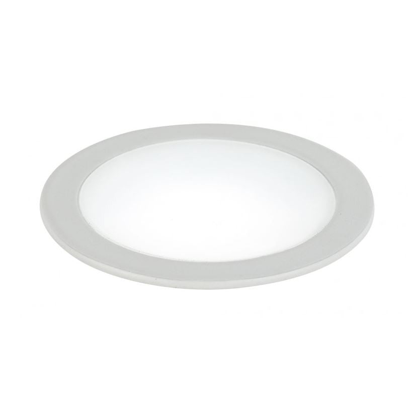 Spot încastrabil din aluminiu, cu finisaj alb-nichel-auriu 5W INC-FUSION